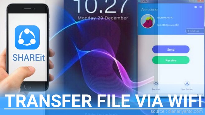 Tutorial Transfer File via Wifi di Evercoss S55B Genpro Menggunakan ShareIt Terbaru