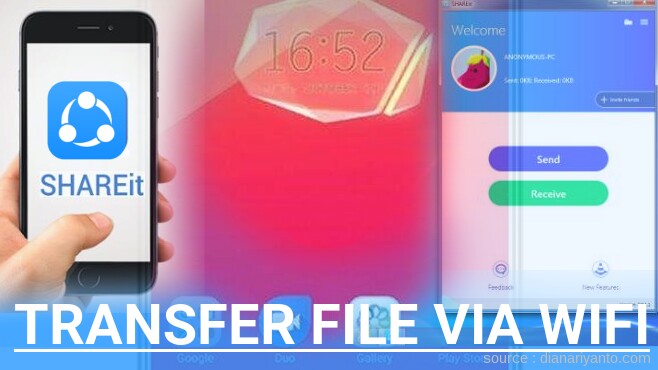 Cara Mudah Transfer File via Wifi di Genpro Z Menggunakan ShareIt Versi Baru